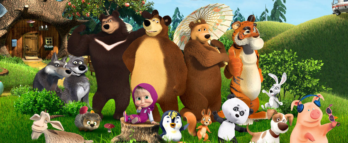 Маша и медведь - оригинал