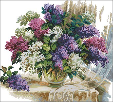 Аромат сирени - сирень, букет, цветы - оригинал