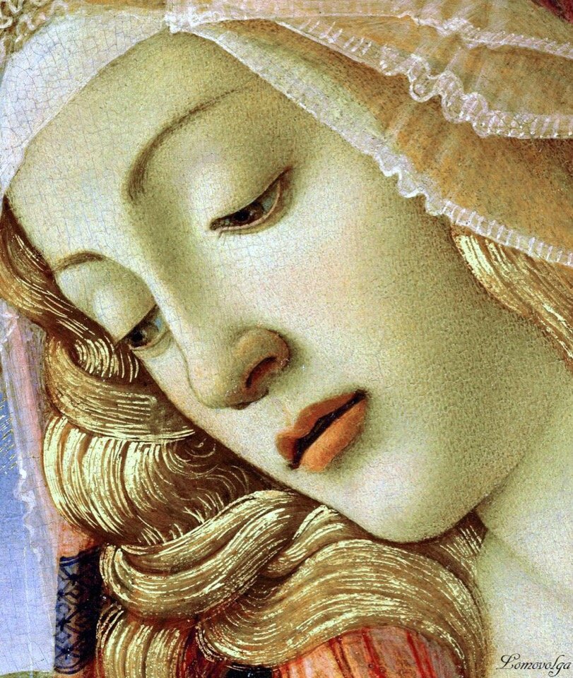 Мадонна Магнфикат - живопись, искусство, боттичелли - оригинал