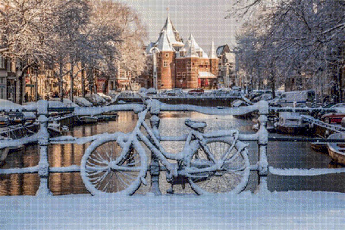 Зима в Амстердаме - предпросмотр