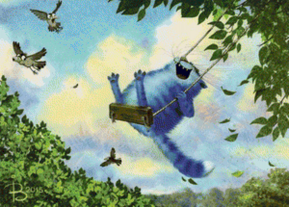 Почтовый роман - котики, почтовый роман, детская, мультфильм - предпросмотр