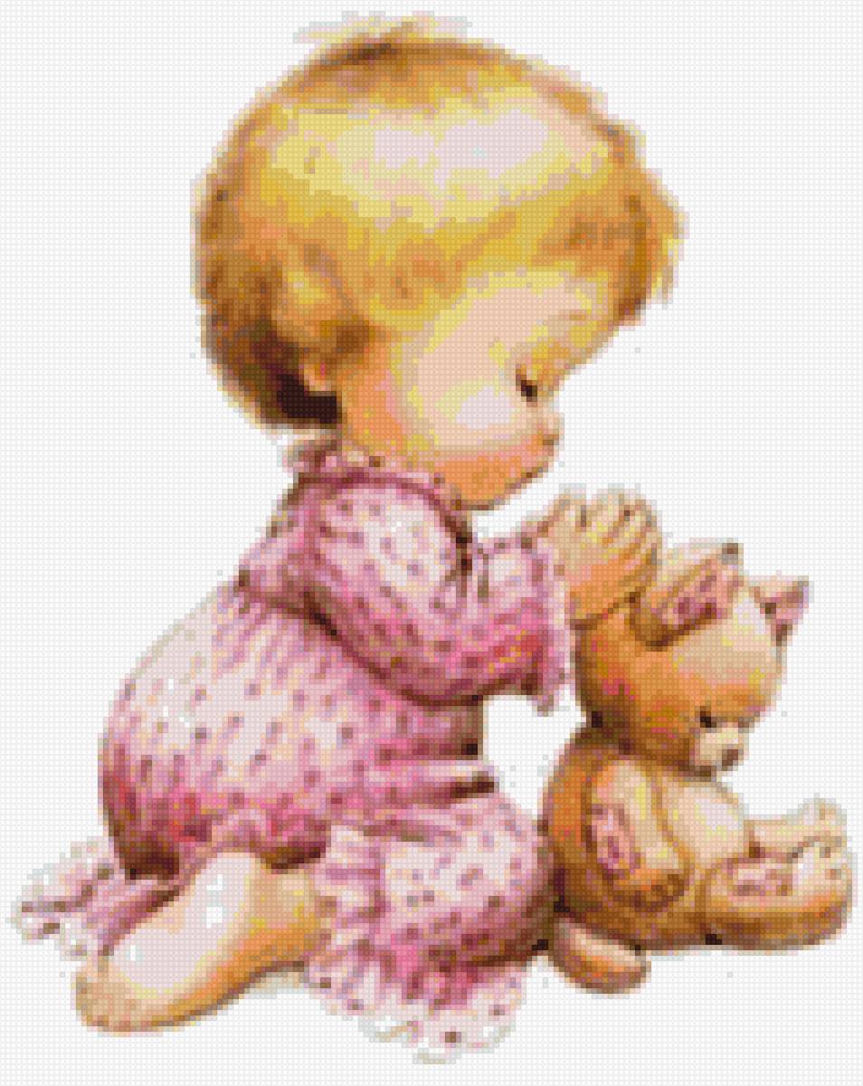 Любимая игрушка - картина - предпросмотр