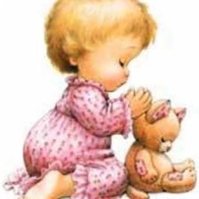 Схема вышивки «Любимая игрушка»