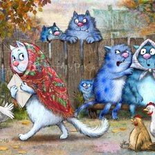 Схема вышивки «Деревенская красотка»