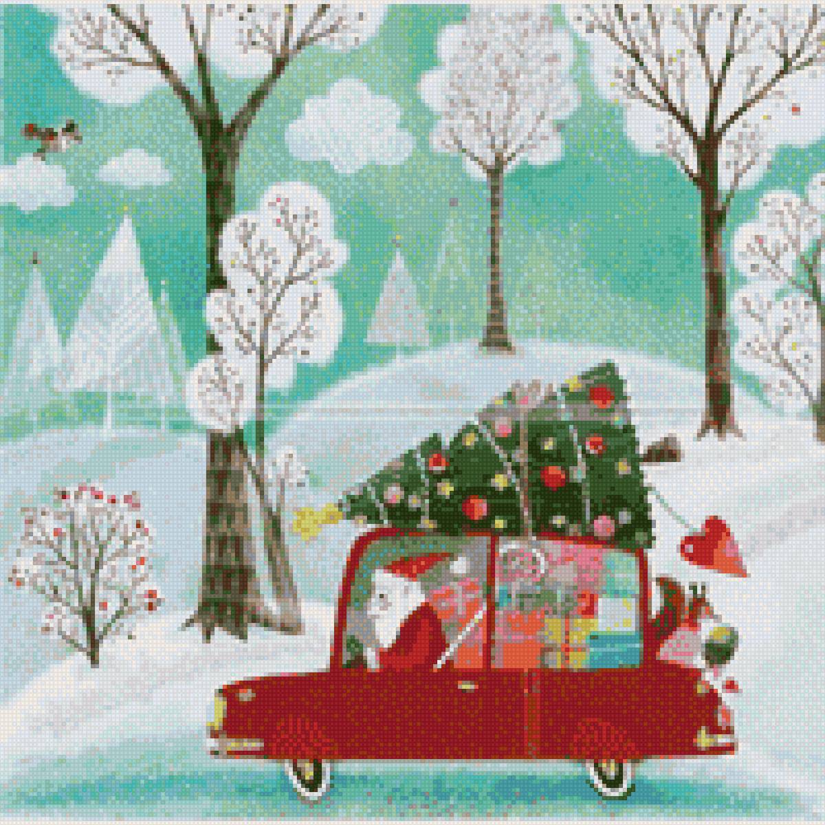 Новый год - новый год елка дед мороз праздник к нам приходит - предпросмотр