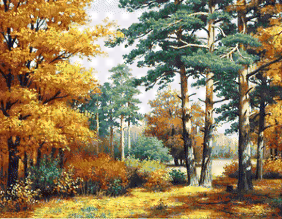 Пришла осень - осень, лес, природа - предпросмотр