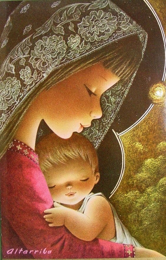 Virgem Menino - оригинал