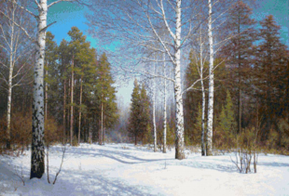 №1814549 - природа, снег, лес, пейзаж зима - предпросмотр