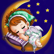 Схема вышивки «Ангелочек»