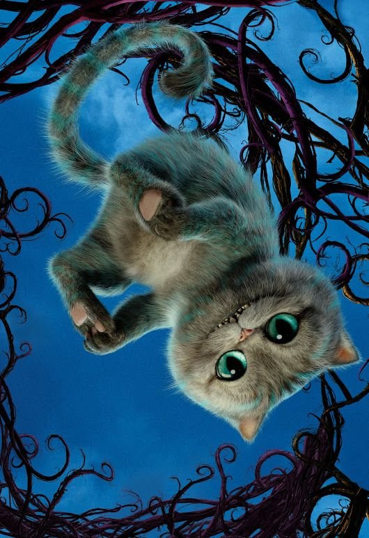 Чеширский кот - алиса, чеширский кот, алиса в стране чудес, кот, волшебство - оригинал