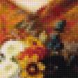 Предпросмотр схемы вышивки «Девушка с цветами» (№1815444)