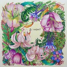 Схема вышивки «kvety-vankúš»