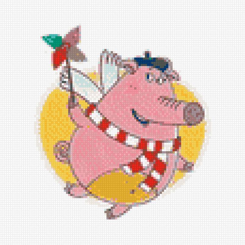 Свинка Софи (Летающие звери) Символ года 2019 - предпросмотр