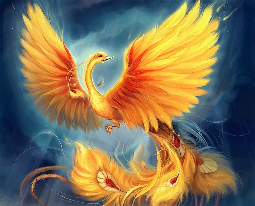 птица феникс - оригинал