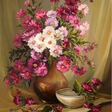 Схема вышивки «Цветы»