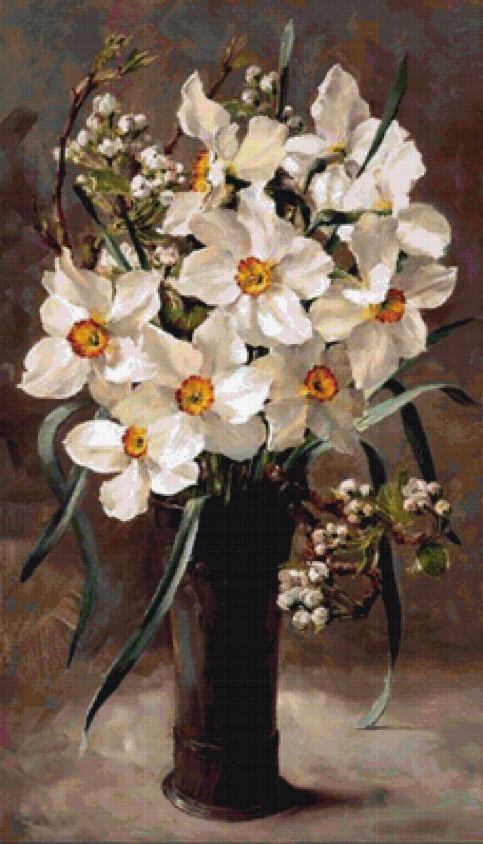 Цветы - живопись, цветы - предпросмотр