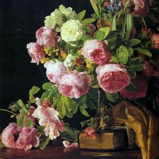 Схема вышивки «розы»