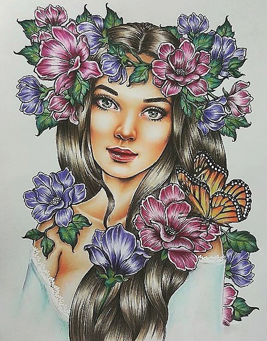 Девушка - оригинал