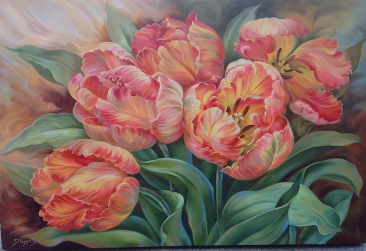 тюльпаны - цветы - оригинал