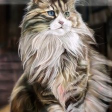 Схема вышивки «Котофей»