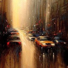 Схема вышивки «Машины»