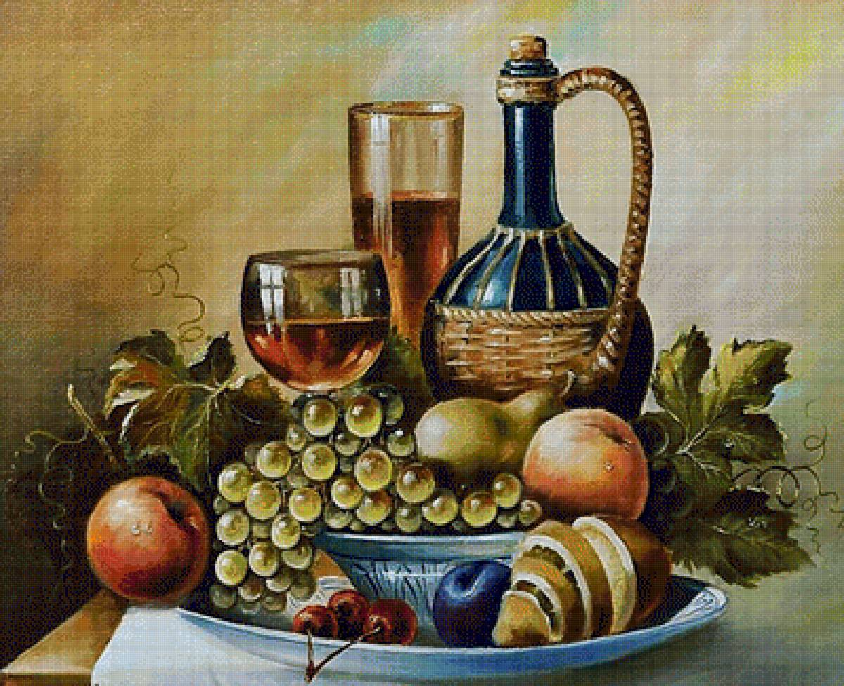 Натюрморт. . - натюрморт, живопись. - предпросмотр