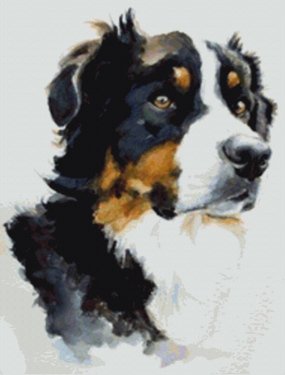 Серия  "Верность" - животные, акварель - предпросмотр