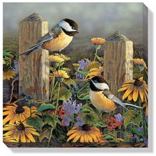 Схема вышивки «птички»