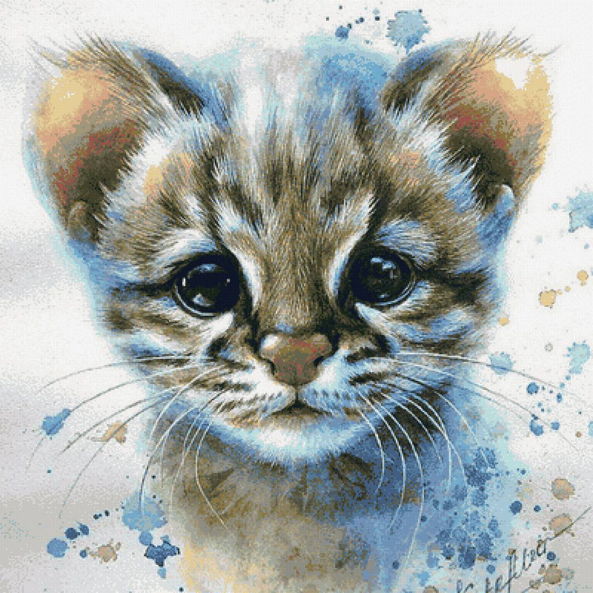 Малыш - котенок, малыш, котик, хищник - предпросмотр