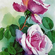 Схема вышивки «Розочки»