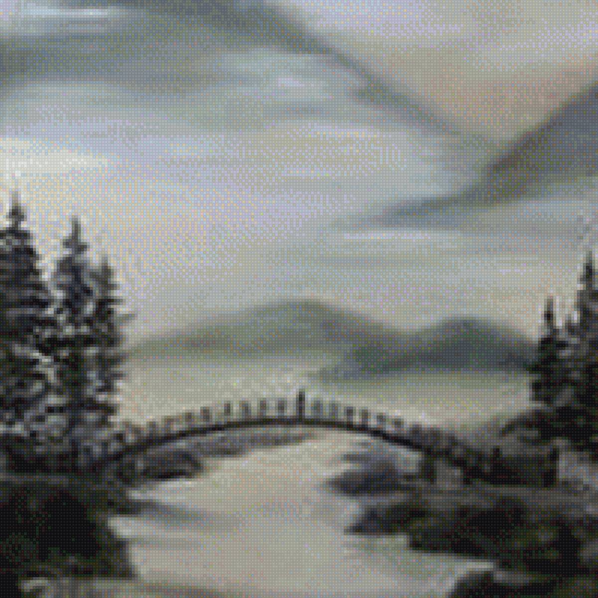 ПУТЬ - дорога, быстротечность жизни, мост - предпросмотр