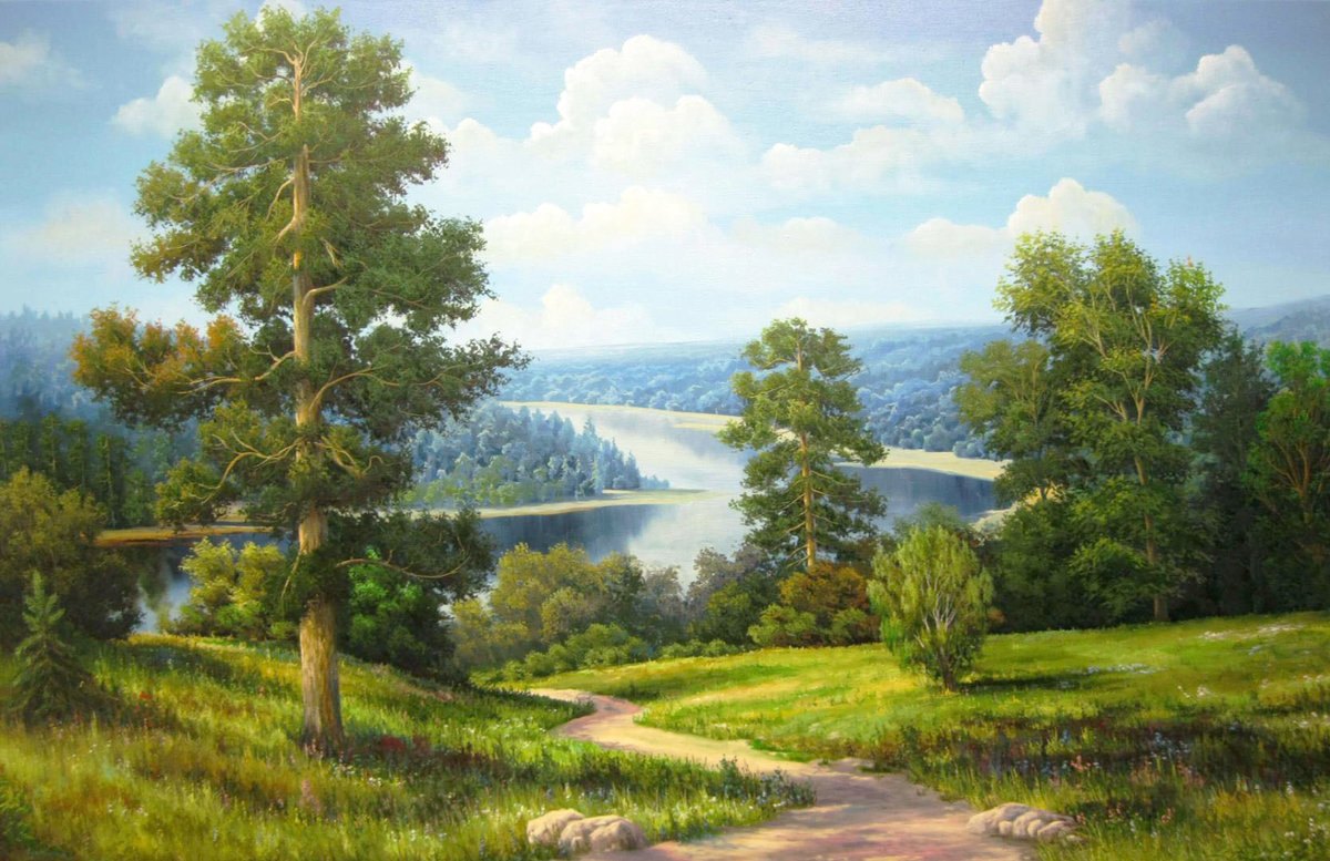 Дальник - природа, пейзаж лето, река - оригинал