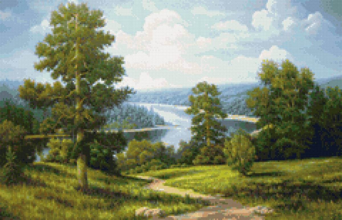 Дальник - река, природа, пейзаж лето - предпросмотр