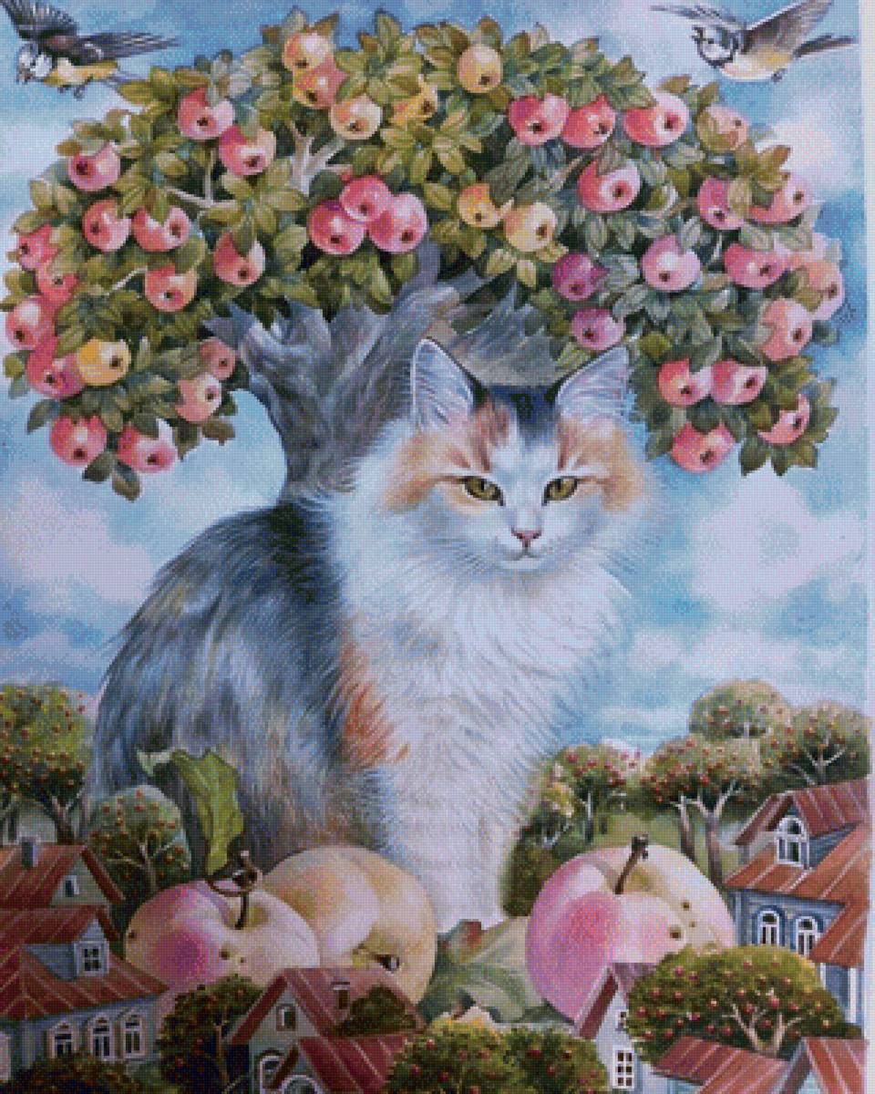 лело - дома, кошка, деревня - предпросмотр