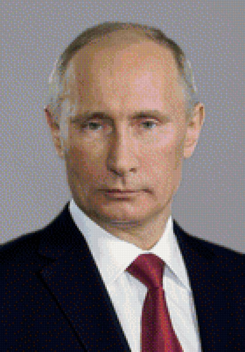 Путин В.В. портрет - вова путин, путин, портрет в кабинет руководителю, портрет - предпросмотр