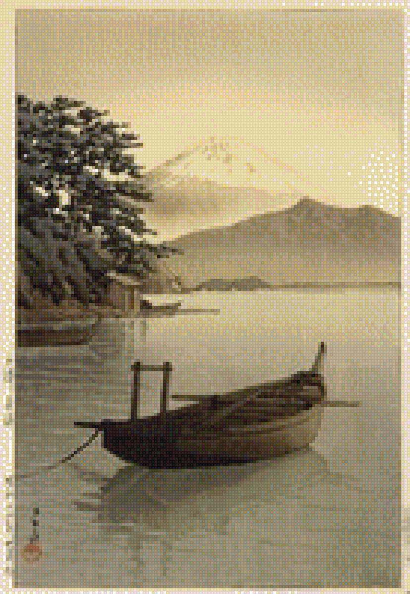 Вид на гору Фудзи - япония, фудзияма - предпросмотр