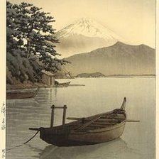 Вид на гору Фудзи