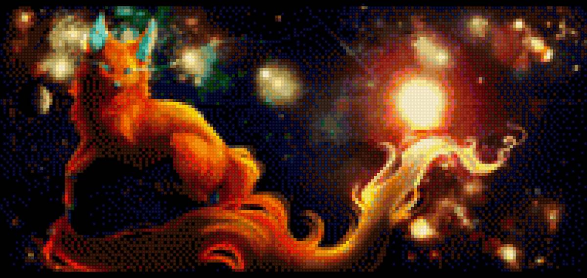 Звездный лис2 - фантазия - предпросмотр