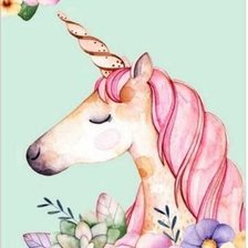 Схема вышивки «unicorn»
