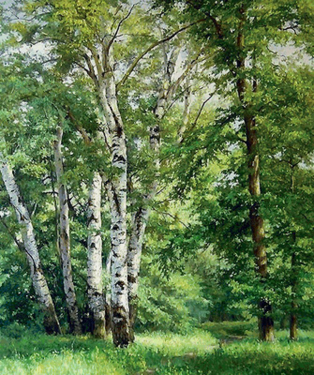 картина - лес - предпросмотр