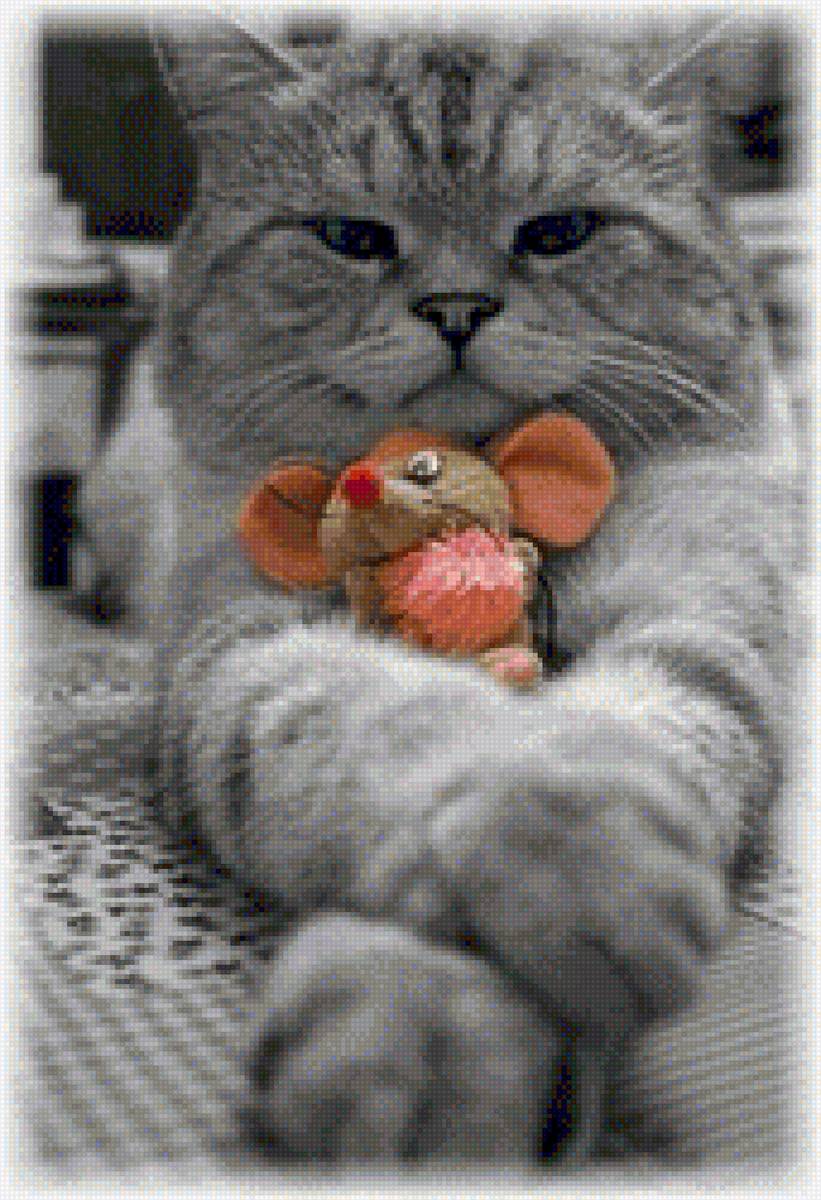 Мечта котёнка - котеноки мышка друзья. - предпросмотр