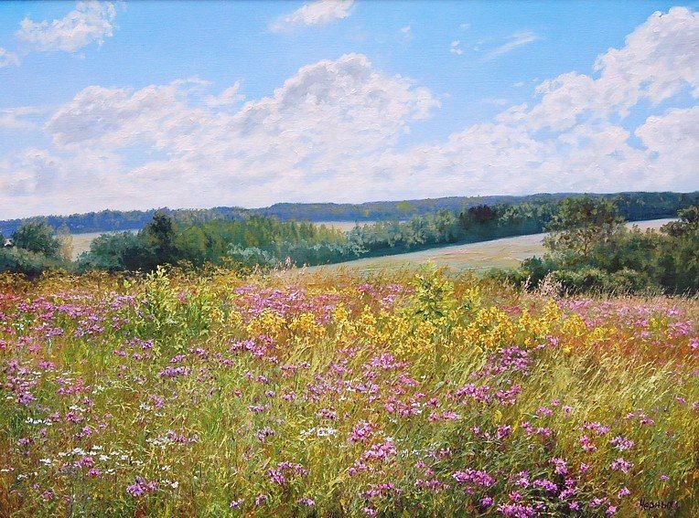 Летний день - пейзажи - оригинал