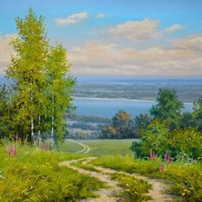 Схема вышивки «Лето»