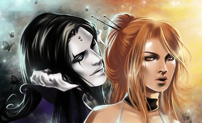 Фентези арт - оригинал