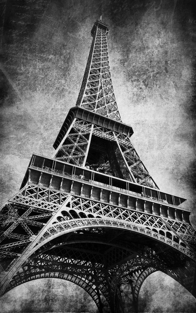 Эйфелева башня - париж - оригинал