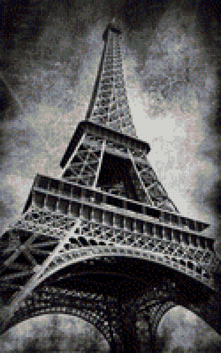 Эйфелева башня - париж - предпросмотр