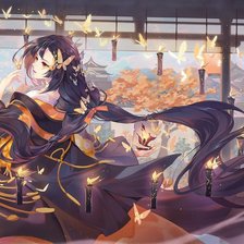 Схема вышивки «higanbana»