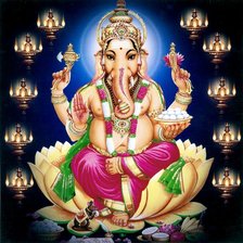 Схема вышивки «Ганеша 2»