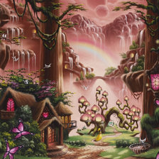 Схема вышивки «Сказочная страна»