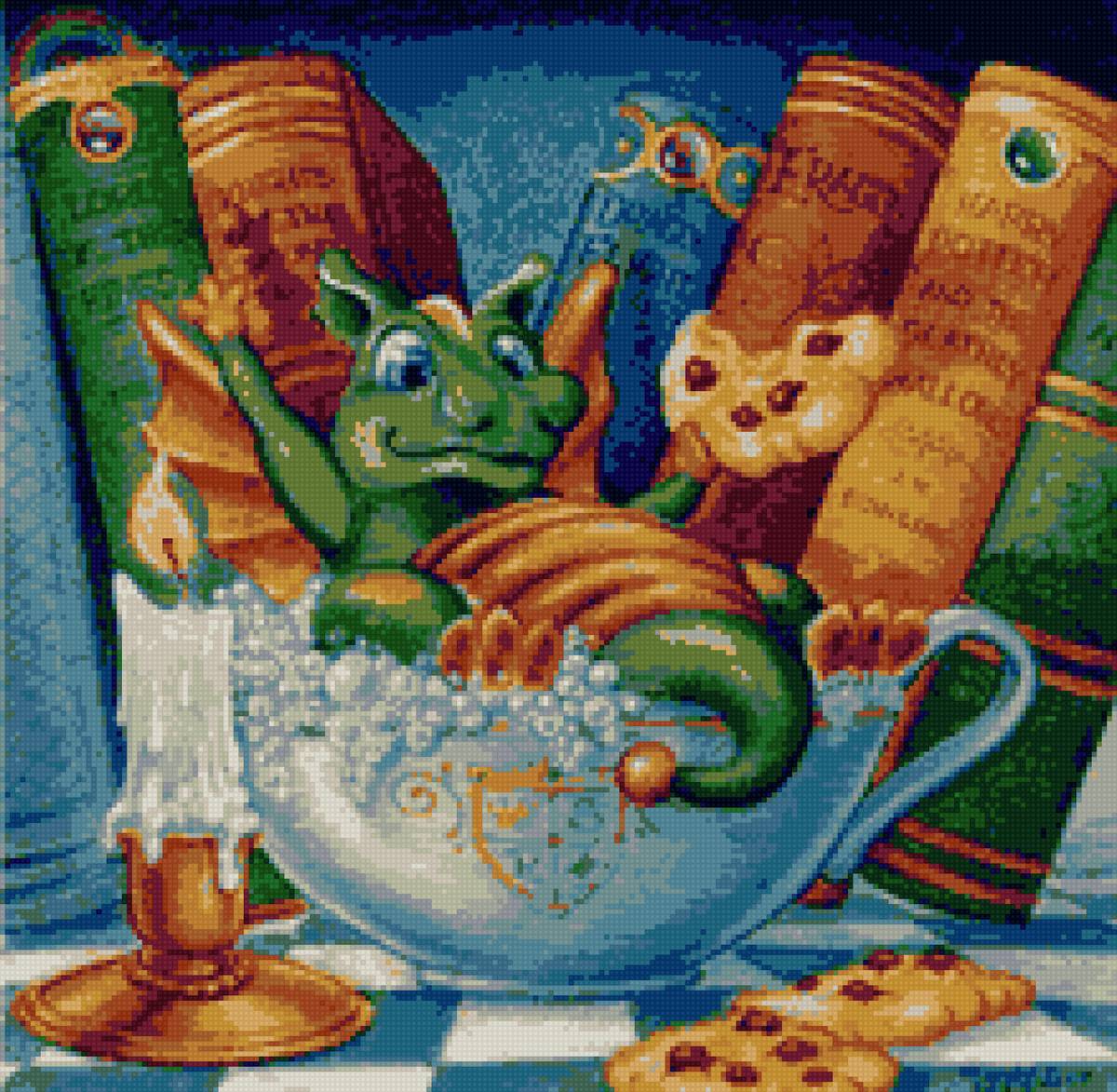 дракончик - сказки, фентези - предпросмотр